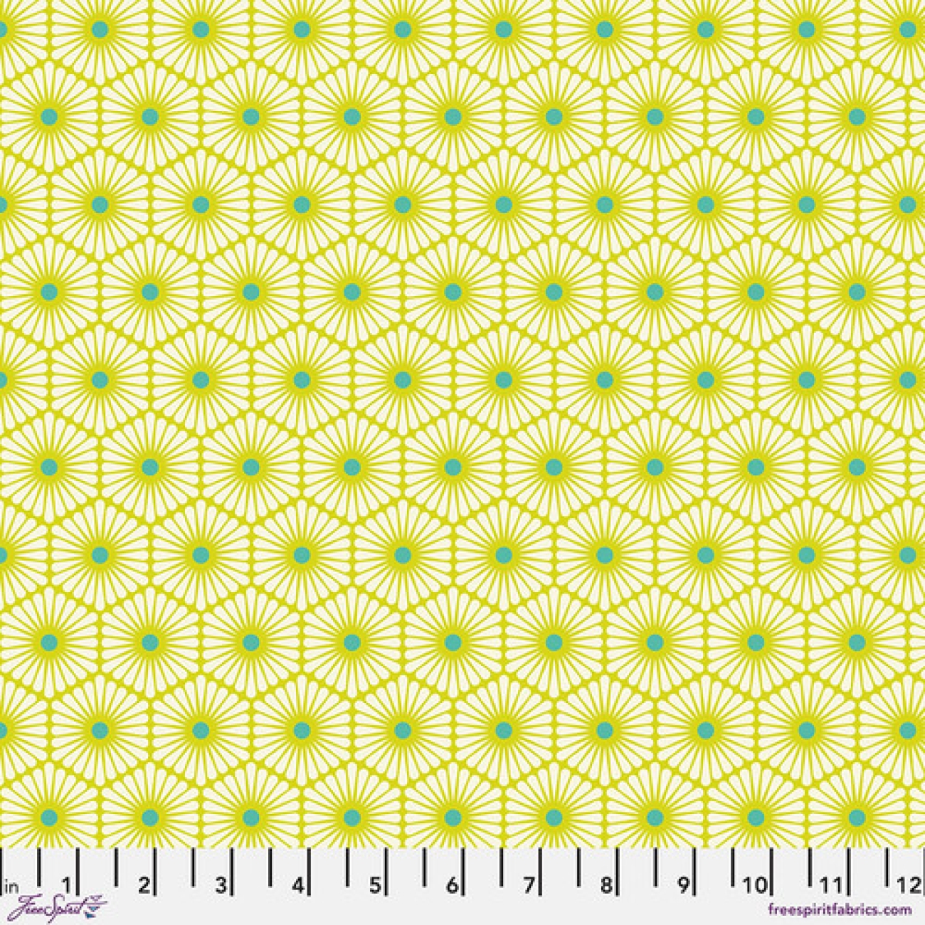 Tula Pink - Bestie - Daisy Chain - Clover